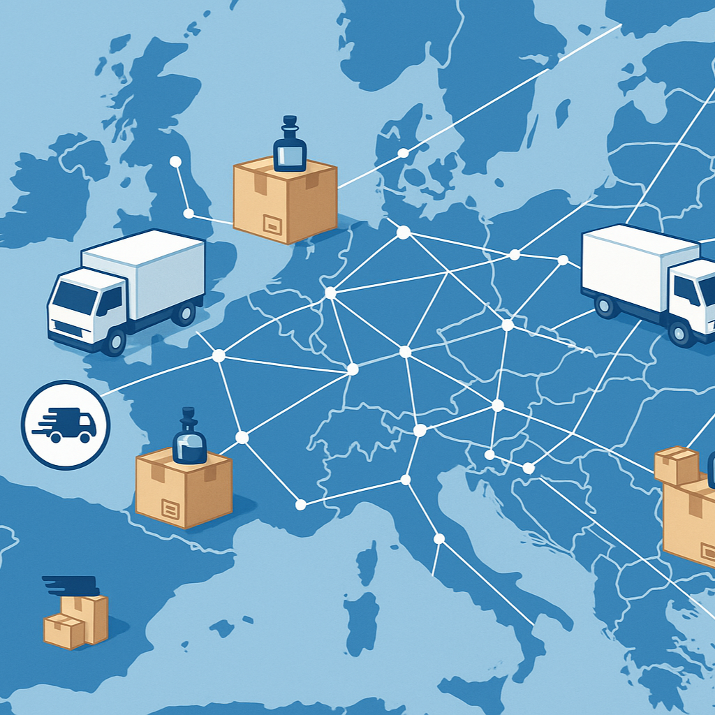 delivery in all europe