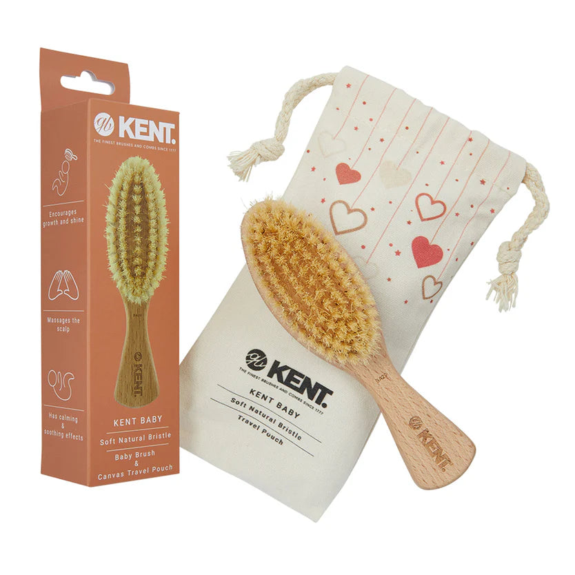 Baby Soft Bristle Beechwood Brush BA29