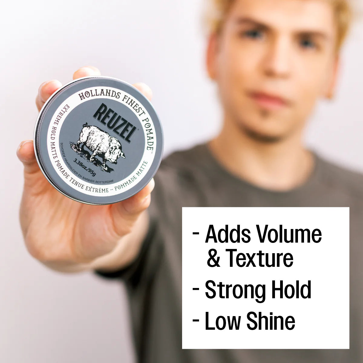 Extreme Hold Matte Pomade 35gr (New package design)