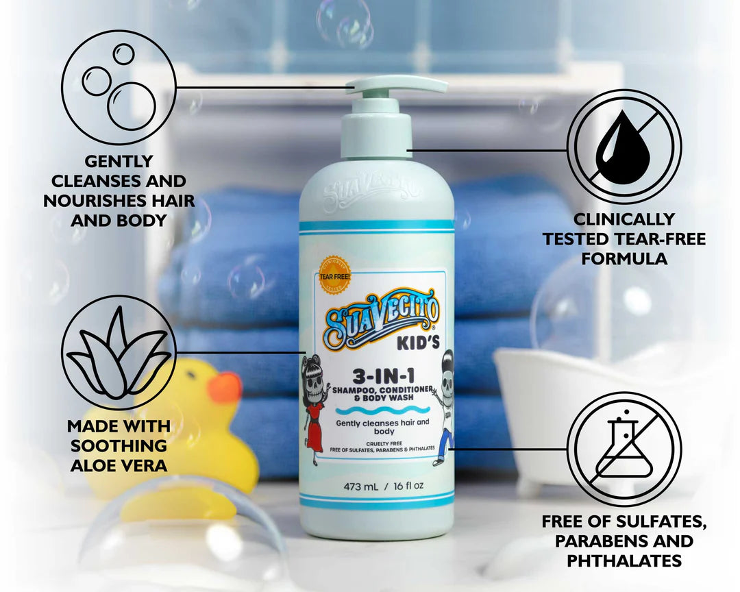 Kids 3-in-1 Shampoo 473ml