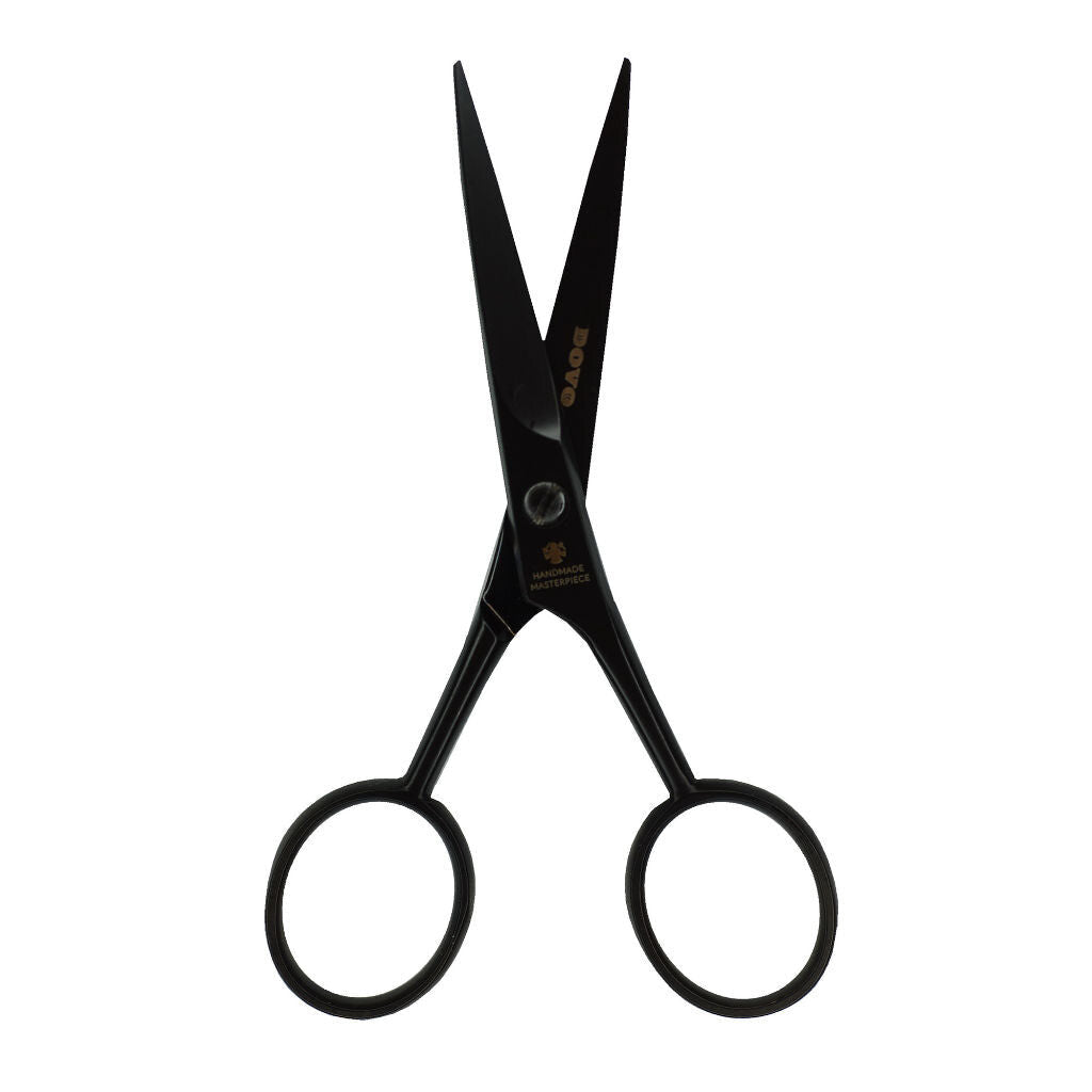 Šķēres bārdas un ūsu korekcijai melnas 11,4cm 41453281